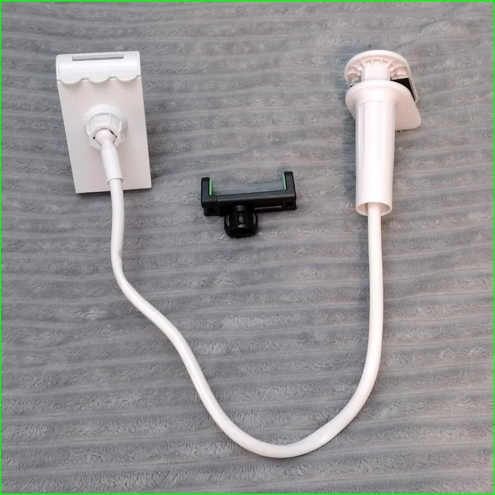 Very stiff clamp style device holder with interchangeable brackets